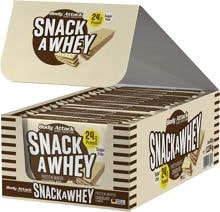 Body Attack Snack a Way, 18 x 63 g Wafer, Chocolate