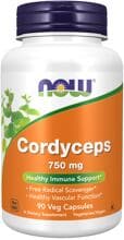 Now Foods Cordyceps 750 mg, 90 Kapseln