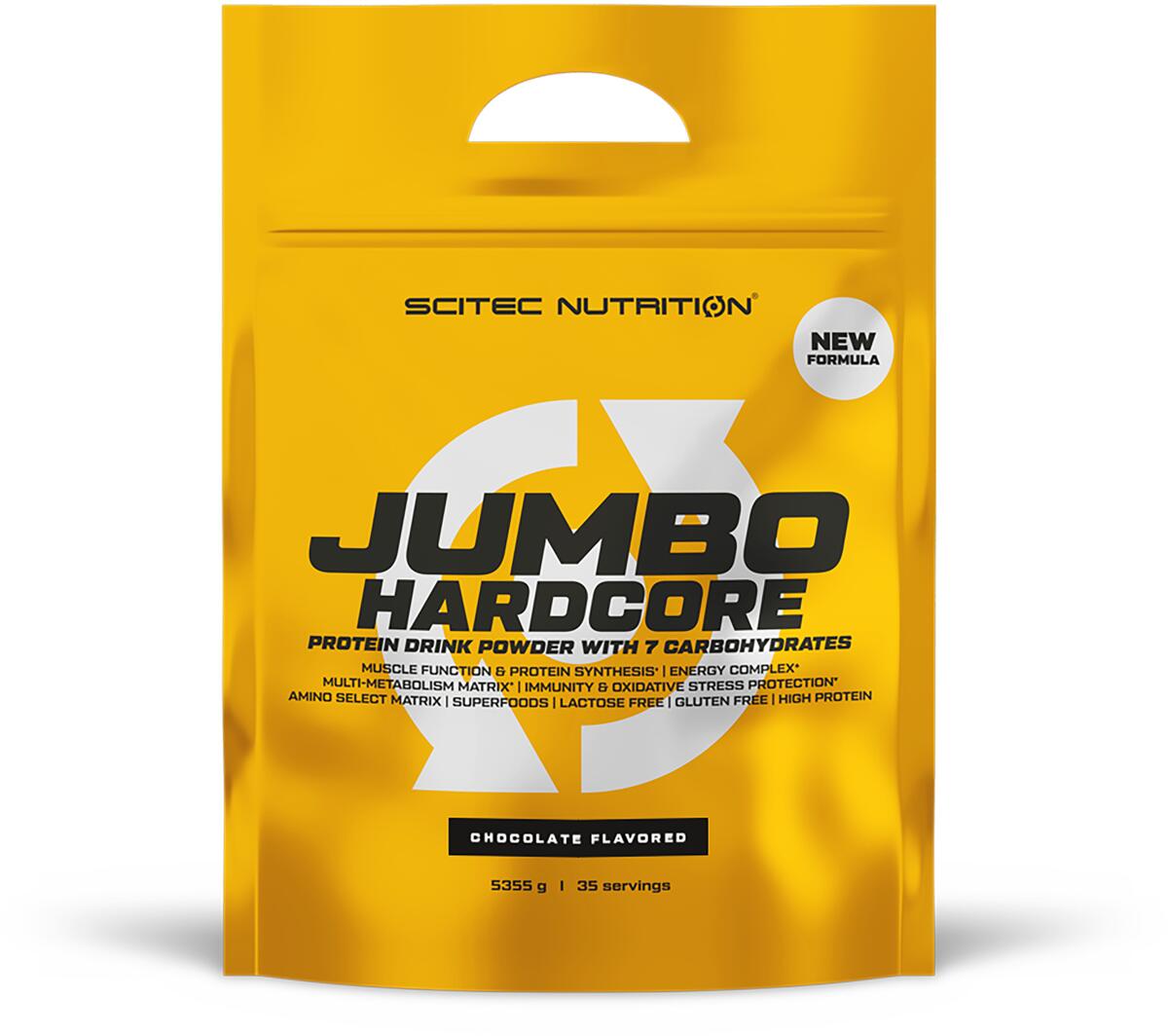 Scitec Nutrition Jumbo Hardcore, 5355 g Beutel, Schokolade