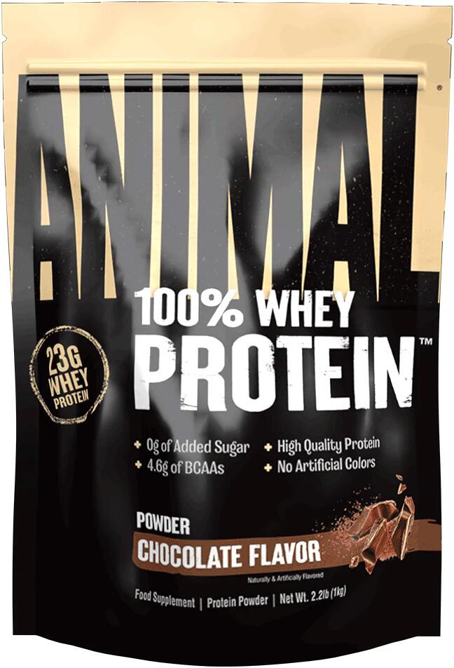 Universal Nutrition Animal Whey Protein, 1000 g Beutel, Chocolate
