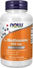 Now Foods L-Methionine 500 mg, 100 Kapseln