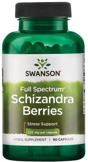 Full Spectrum Schizandra Berries, 525mg - 90 caps