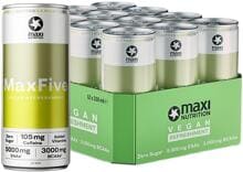 MaxiNutrition MaxFive EAA/BCAA Drink, 12 x 330 ml Dose (inkl. 3,- Euro Pfand), Bitter Lemon