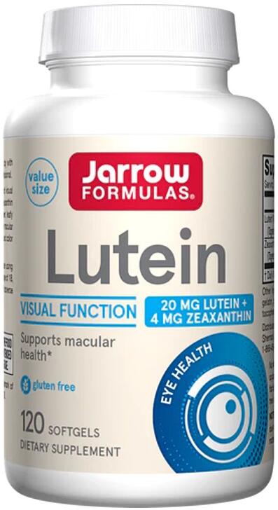 Jarrow Formulas Lutein - 20 mg, 120 Softgels