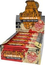 Grenade Protein Bar, 12 x 60 g Riegel, White Chocolate Salted Peanut