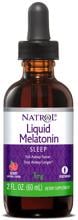 Natrol Liquid Melatonin, Berry