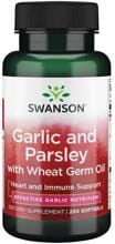 Swanson Garlic and Parsley with Wheat Germ Oil, 250 Kapseln