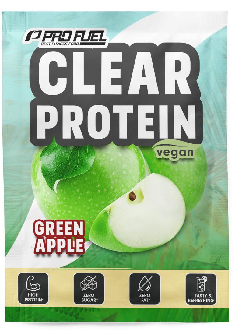 ProFuel Clear Protein Vegan, 18 g Probe, Green Apple