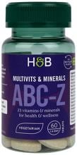 Holland & Barrett ABC-Z Multivits & Minerals, 60 Tabletten