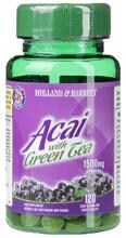 Holland & Barrett Acai with Green Tea - 1500 mg, 120 Tabletten