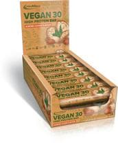 IronMaxx Vegan 30 High Protein Bar, 24 x 35 g Riegel