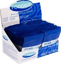 Foggies Anti-Fog (Anti-Beschlag) Reinigungstücher, 48 Stück in Box