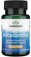 Swanson Astaxanthin 4 mg, 60 Softgelkapseln