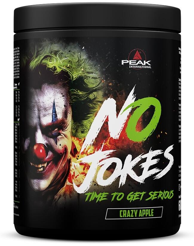 Peak No Jokes Pre Workout Booster, 600g Dose, Crazy Apple