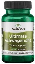 Swanson Ultimate Ashwagandha 250 mg - KSM-66, 60 Kapseln