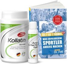 UltraSports Kollagen-Ackerschachtelhalm Bundle + Trainingsratgeber