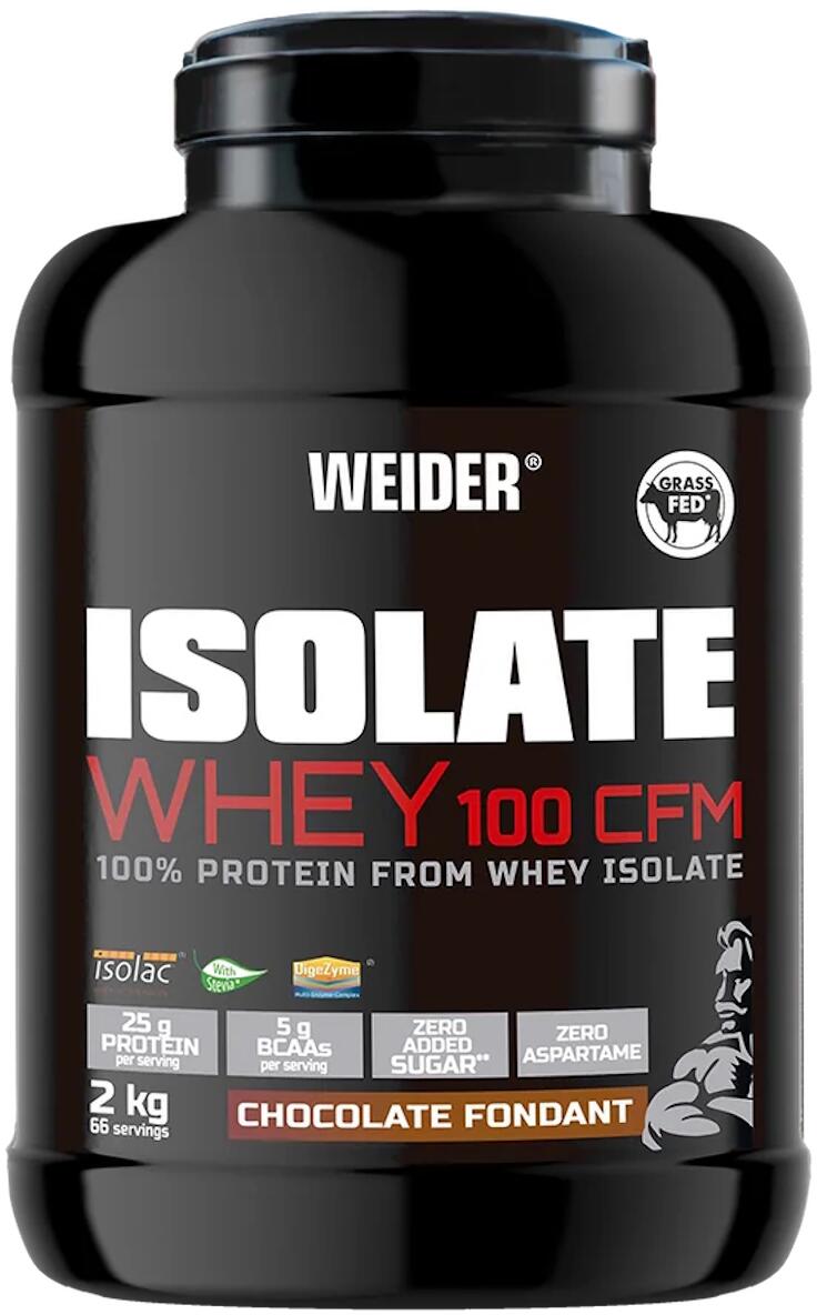Weider Isolate Whey 100 CFM, 2000 g Dose, Chocolate Fondant bei Metasport