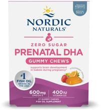 Nordic Naturals Prenatal DHA Gummy Chews, 27 Gummibärchen, Strawberry Orange