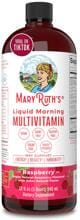 MaryRuth Organics Liquid Morning Multivitamin, 450 ml Flasche, Raspberry