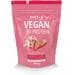 nutri+ veganes 3K Proteinpulver, 1000 g Beutel, Strawberry-Cream