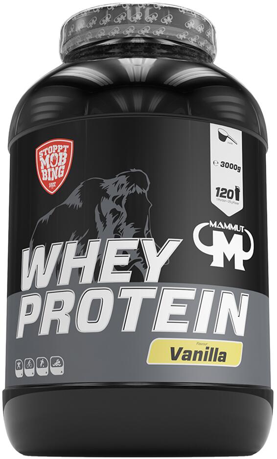Best Body Mammut Whey Protein, 3000 g Dose, Vanilla