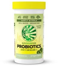 Sunwarrior Probiotics, 30 Kapseln Dose, Unflavored