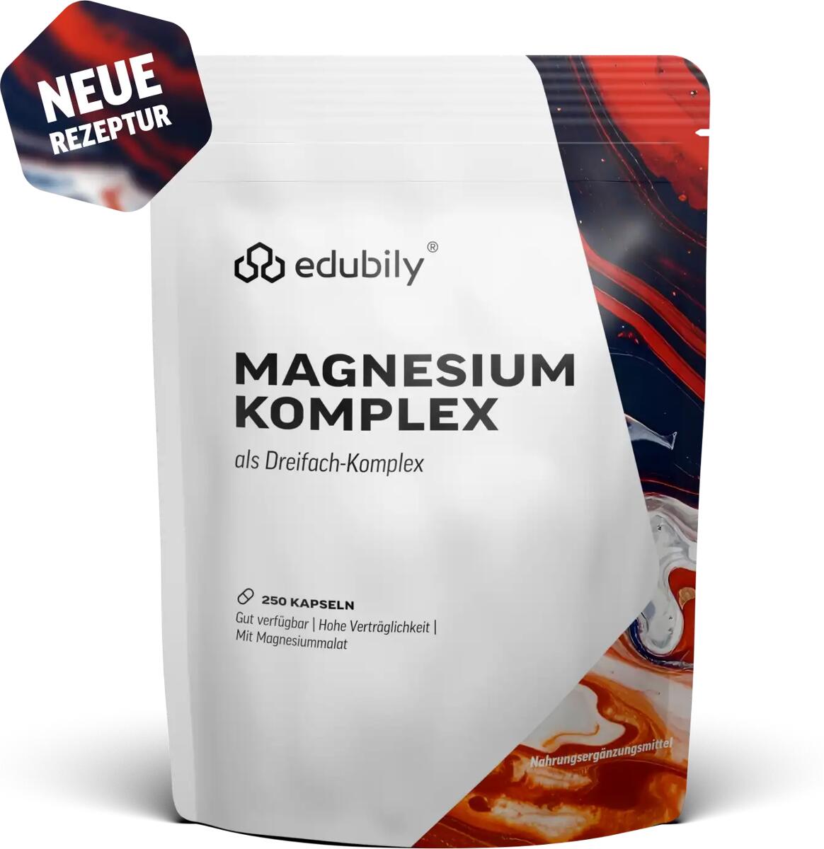 edubily Magnesium Komplex, 250 Kapseln
