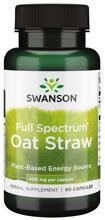 Swanson Full Spectrum Oat Straw 400 mg, 60 Kapseln