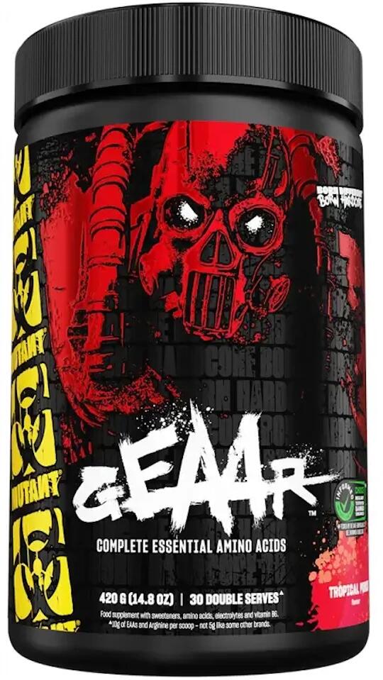 Mutant GEAAR - Complete Essential Amino Acids, 400 g Dose, Tropical Fruit Punch