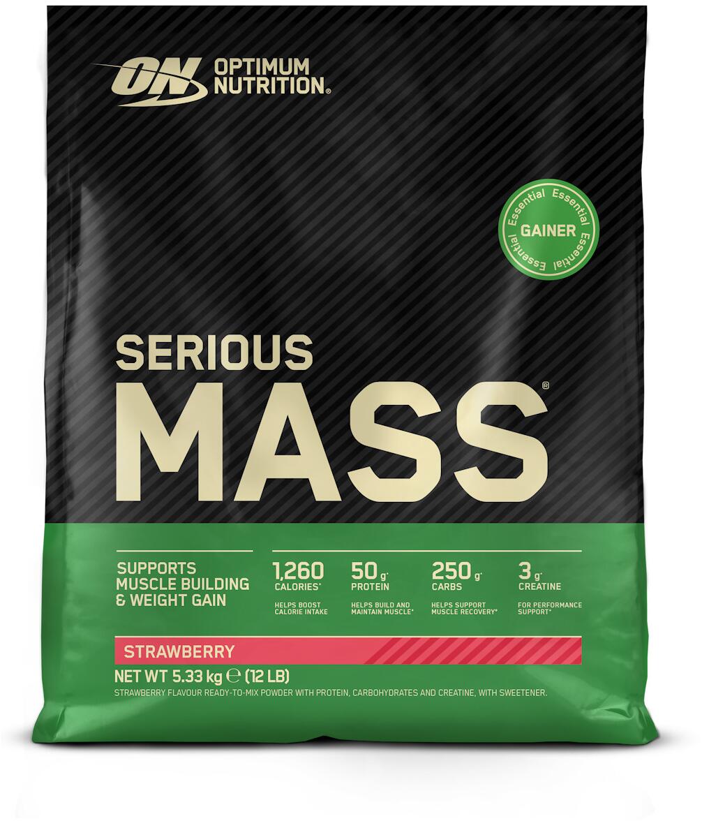 Optimum Nutrition Serious Mass, 5330 g Beutel, Strawberry