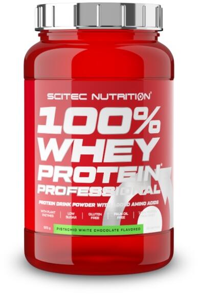Scitec Nutrition 100% Whey Protein Professional, 920 g Dose, Pistazie Weiße Schokolade