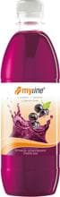 myLine L-Carnitin Drink, 24 x 500 ml Flaschen (inkl. 3,- Euro Pfand), Schwarze Johannisbeere