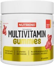 Nutrend Multivitamin Gummies, 60 Gummibärchen, Fruity Flavor