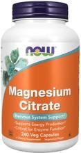 Now Foods Magnesium Citrate, 240 Kapseln
