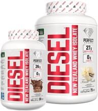 Perfect Sports Diesel 100% New Zealand Whey Isolate, 2270 g Dose, Banana