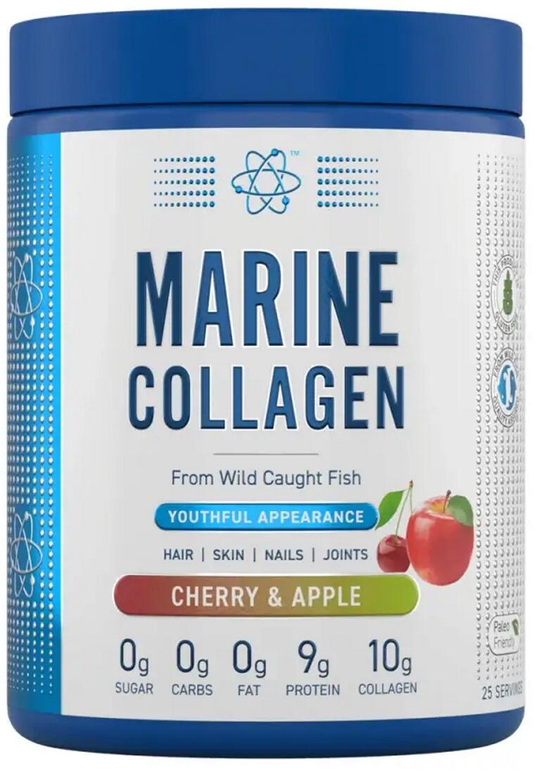 Applied Nutrition Marine Collagen, 300 g Dose, Cherry Apple