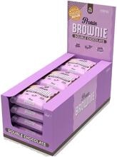 Nanosupps Protein Brownie, 12 x 60 g Brownie, Double Chocolate