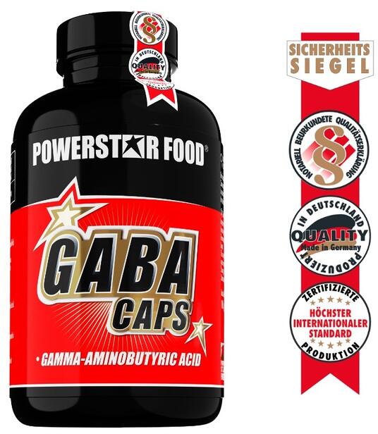 Powerstar Food GABA CAPS, 120 Kapseln
