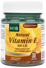 Holland & Barrett Natural Vitamin E - 400 IU, 90 Kapseln