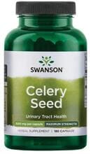 Swanson Celery Seed 500 mg, 180 Kapseln