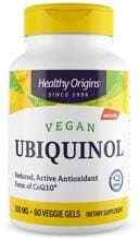 Healthy Origins Vegan Ubiquinol - 100 mg, 60 Gels