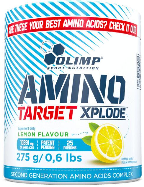 Olimp Amino Target Xplode, 275 g Dose, Lemon