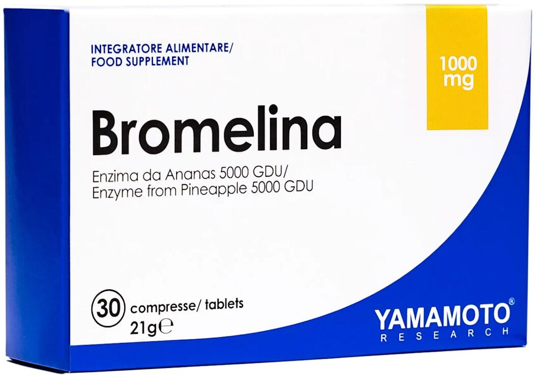 Yamamoto Nutrition Bromelina, 30 Tabletten