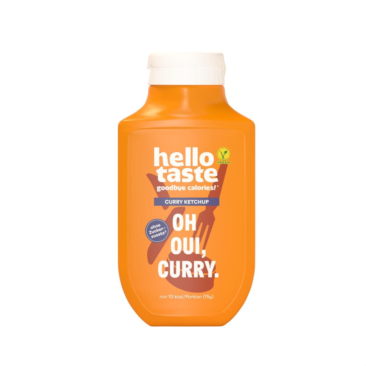 hellotaste Sauce, 300 ml Flasche, Curry Ketchup