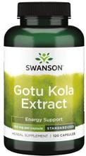 Swanson Gotu Kola Extract 100 mg, 120 Kapseln