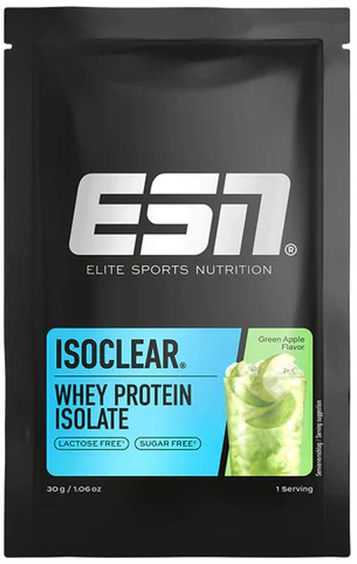 Isoclear Pro ESN Isoclear Whey Protein Isolate, 30 g Probe, Green Apple bei Metasport