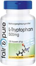 fair & pure L-Tryptophan (500 mg), 120 Kapseln Dose