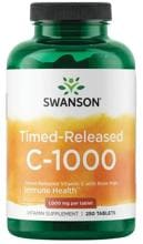 Swanson Time-Released C-100 with Rose Hips, 250 Tabletten