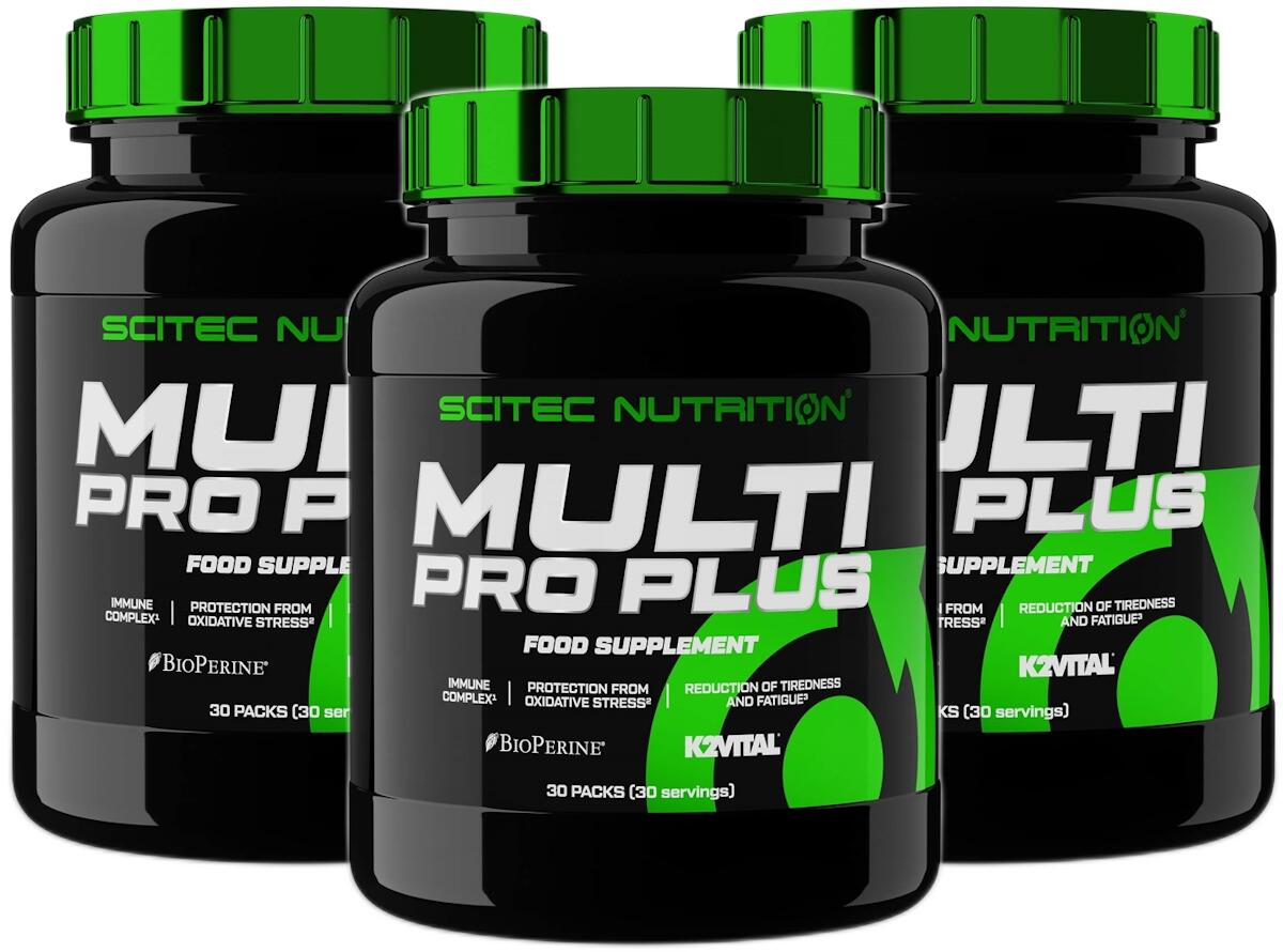 Scitec Nutrition Multi Pro Plus, 3 x 30 Portionsbeutel