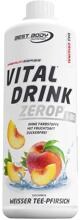 Best Body Nutrition Vital Drink Zerop, 1000 ml Flasche, Weißer Tee Pfirsich